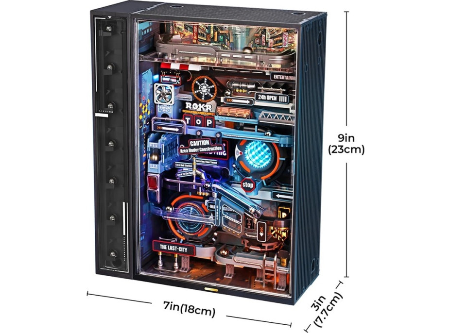 RoboTime 3D mechanická skladačka guličkovej dráhy Mesto minulosti