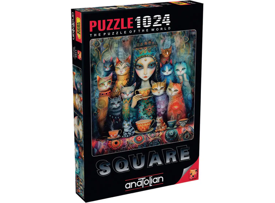 ANATOLIAN Štvorcové puzzle Magické oči 1024 dielikov