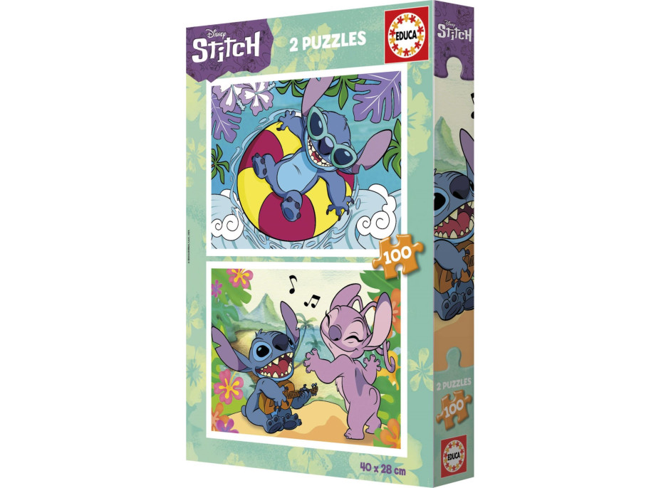 EDUCA Puzzle Stitch 2x100 dielikov