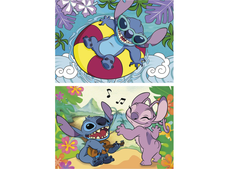 EDUCA Puzzle Stitch 2x100 dielikov