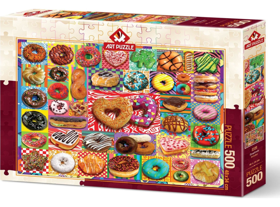 ART PUZZLE Puzzle Donuty 500 dielikov