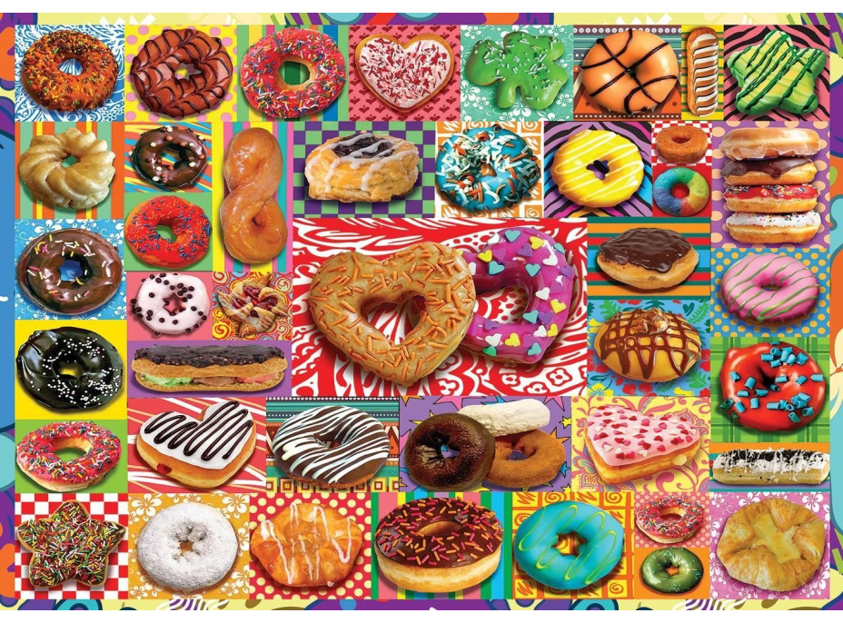 ART PUZZLE Puzzle Donuty 500 dielikov