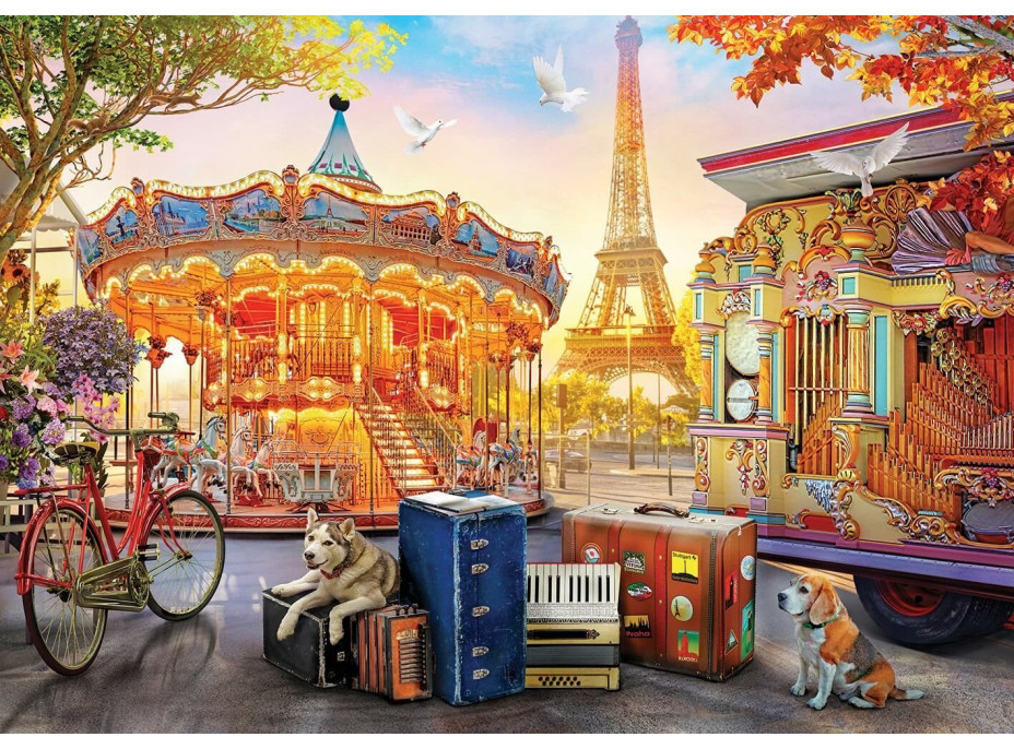 ART PUZZLE Puzzle Lunapark v Paríži 2000 dielikov