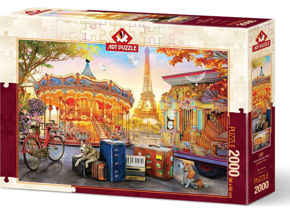 ART PUZZLE Puzzle Lunapark v Paríži 2000 dielikov