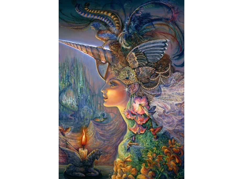 GRAFIKA Puzzle Moja Lady Unicorn 1000 dielikov