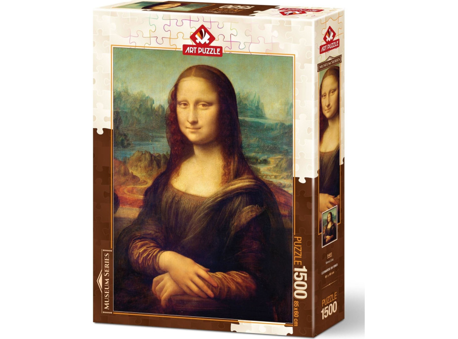 ART PUZZLE Puzzle Museum Series: Mona Lisa 1500 dielikov