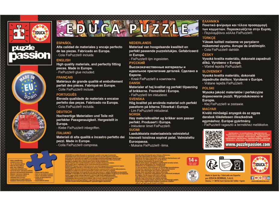 EDUCA Puzzle Neuschwanstein 1000 dielikov