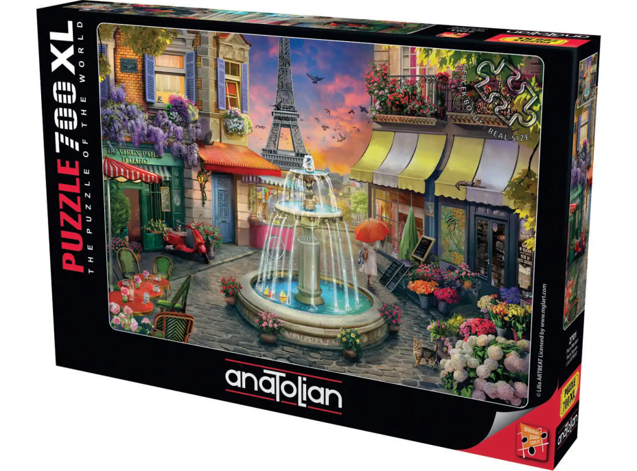 ANATOLIAN Puzzle Parížske námestie XL 700 dielikov