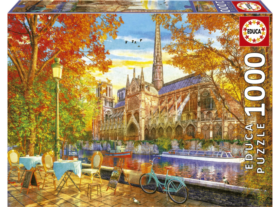 EDUCA Puzzle Jesenné Notre Dame 1000 dielikov