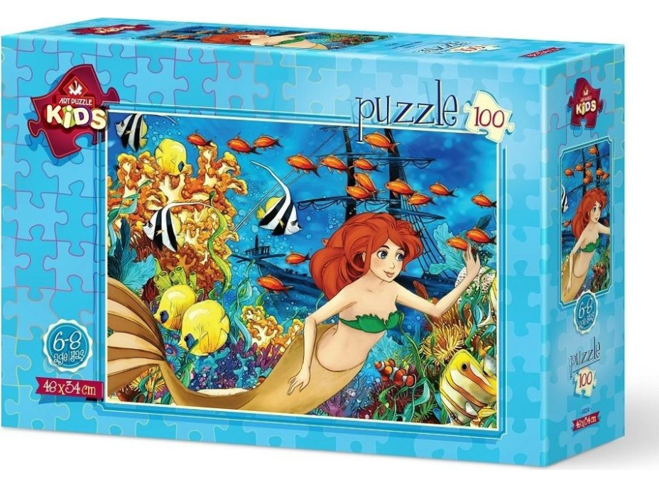 ART PUZZLE Puzzle Potopená loď 100 dielikov