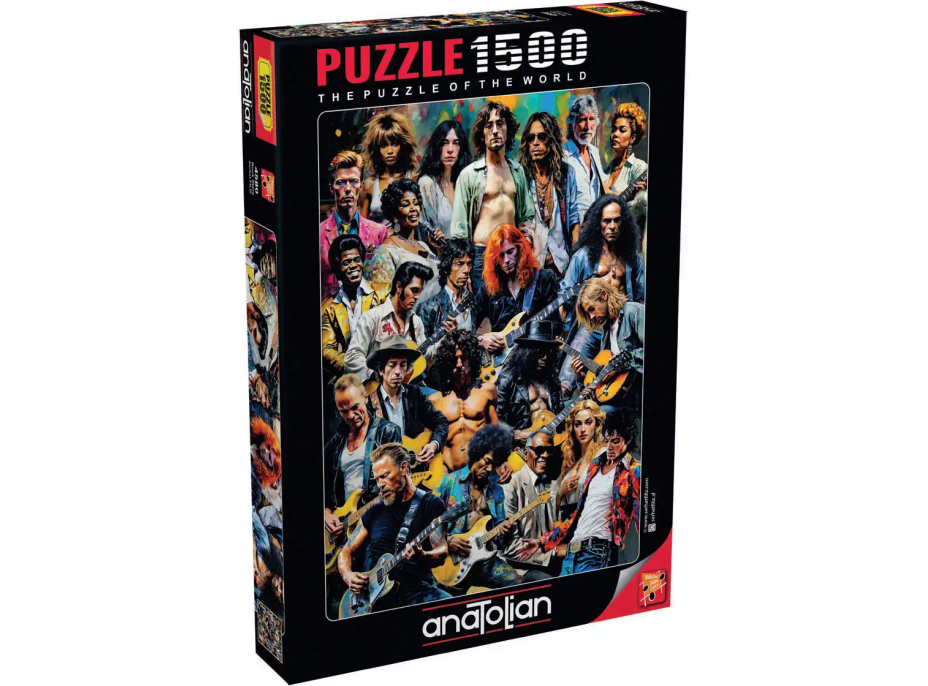 ANATOLIAN Puzzle Rockové hviezdy 1500 dielikov