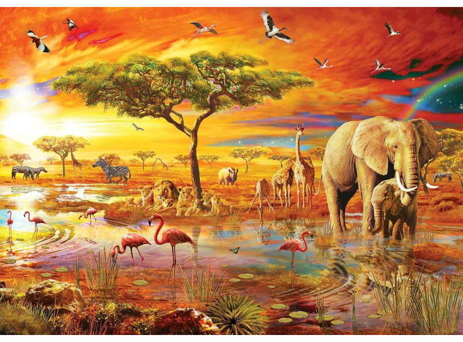 ART PUZZLE Puzzle Safari v Afrike 3000 dielikov