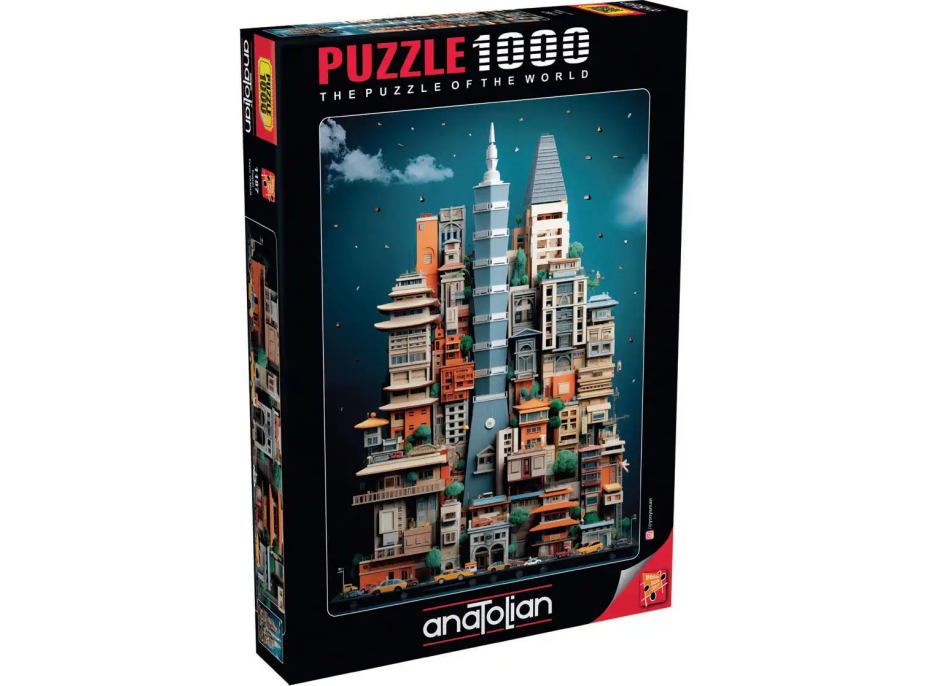 ANATOLIAN Puzzle Tchaj-pej 1000 dielikov