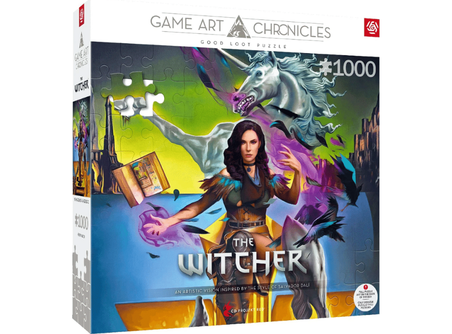 GOOD LOOT Puzzle The Witcher: Yennefer & Salvador Dalí 1000 dielikov