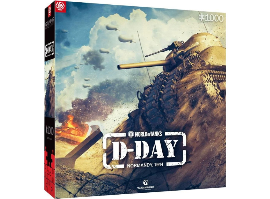 GOOD LOOT Puzzle World of Tanks: D-Day 1000 dielikov