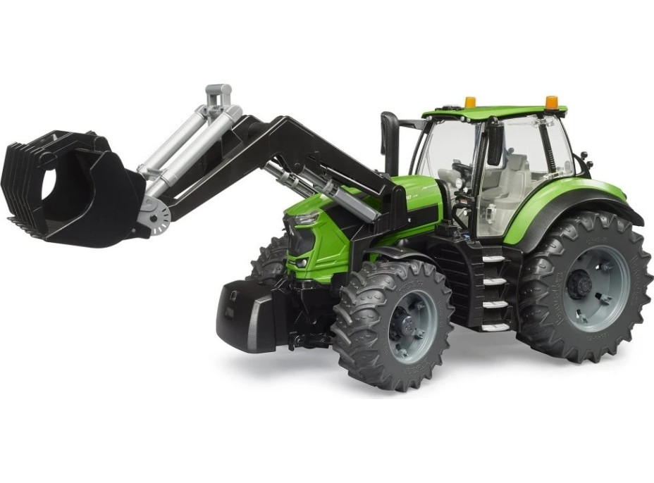 Bruder Traktor Deutz-Fahr 8280 TTV s čelným nakladačom