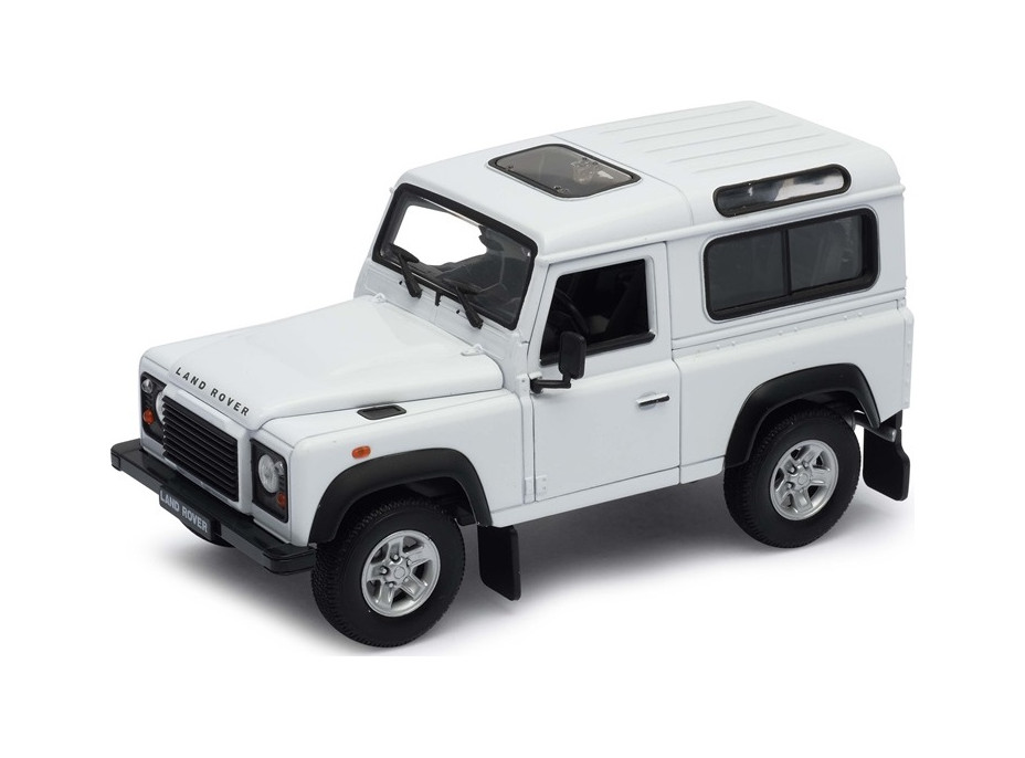 Welly Land Rover Defender 1:24 strieborný