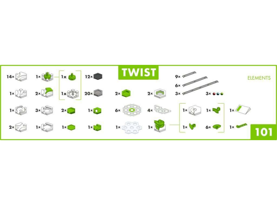 RAVENSBURGER GraviTrax Akčný set Twist