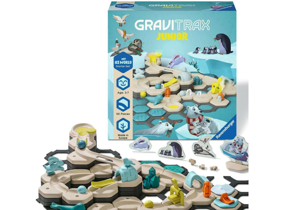 RAVENSBURGER GraviTrax Junior Štartovacia sada Ľadový svet