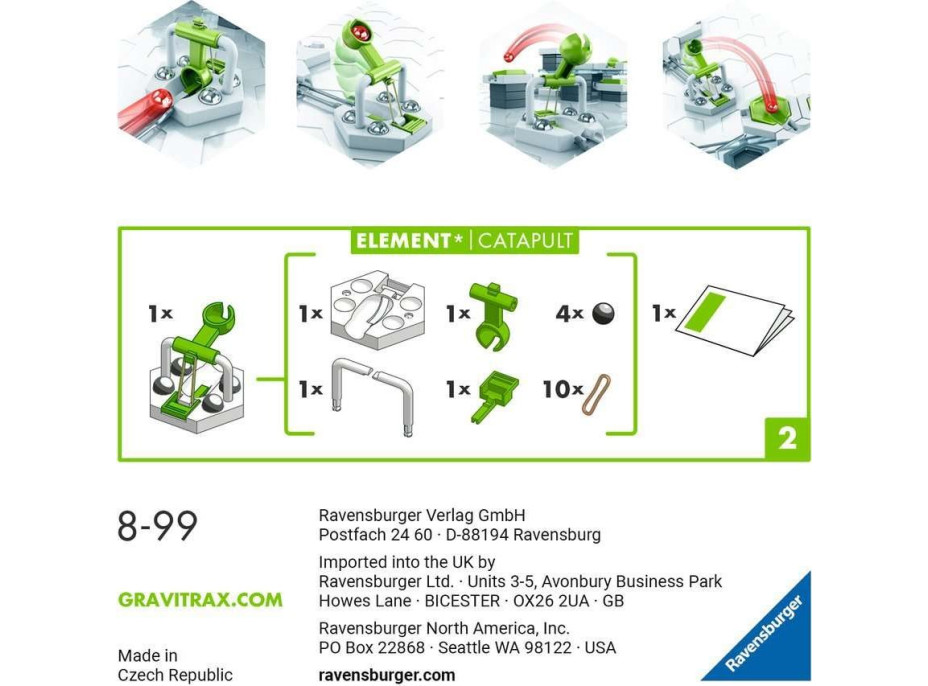 RAVENSBURGER GraviTrax Katapult