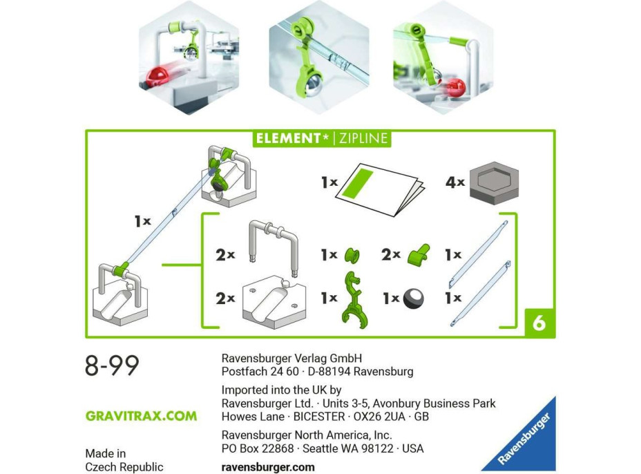 RAVENSBURGER GraviTrax Lanovka 2.0