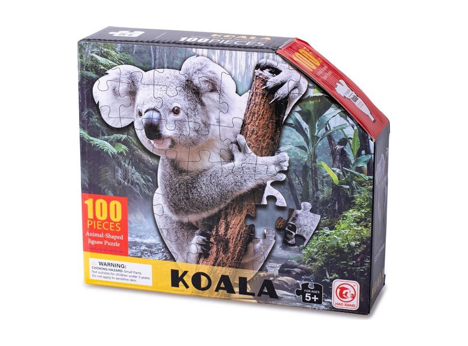 Obrysové puzzle Koala 100 dielikov