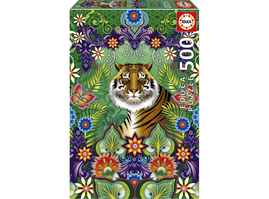 EDUCA Puzzle Bengálsky tiger 500 dielikov