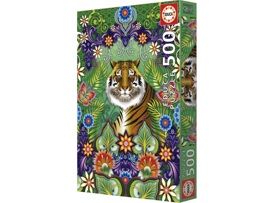 EDUCA Puzzle Bengálsky tiger 500 dielikov