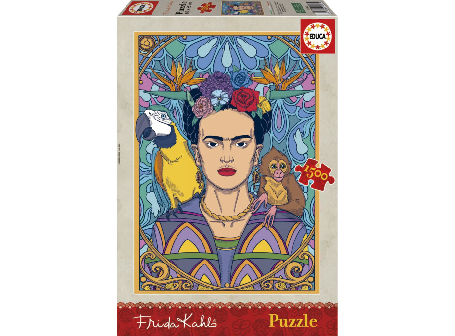 EDUCA Puzzle Frida Kahlo 1500 dielikov