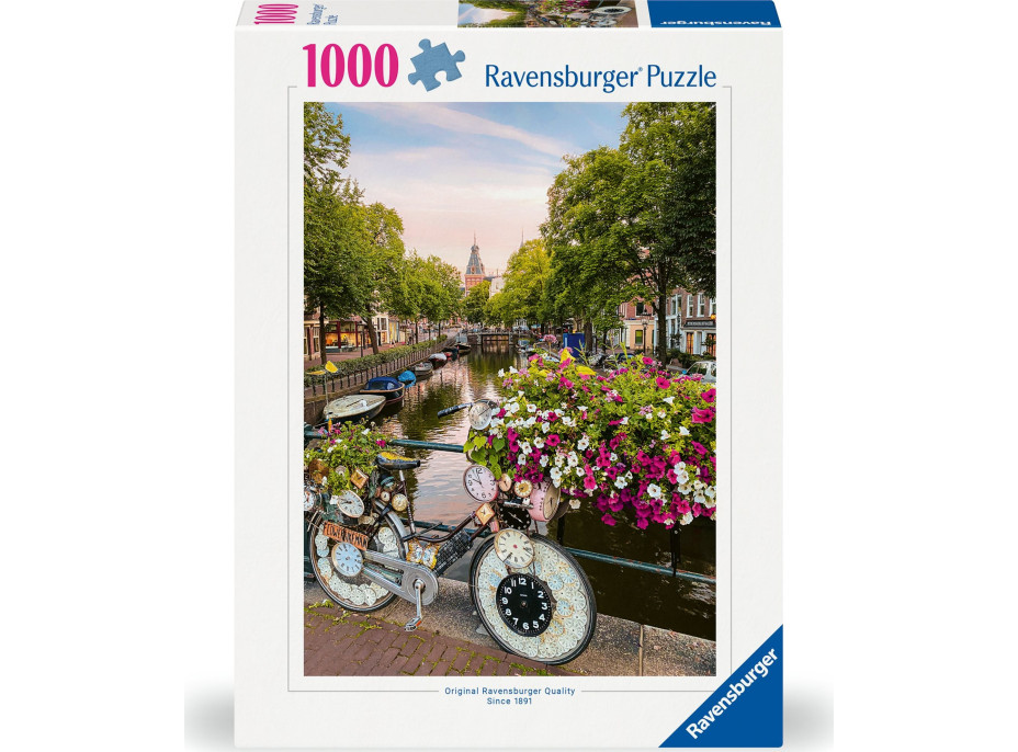 RAVENSBURGER Puzzle Kvety z Amsterdamu 1000 dielikov