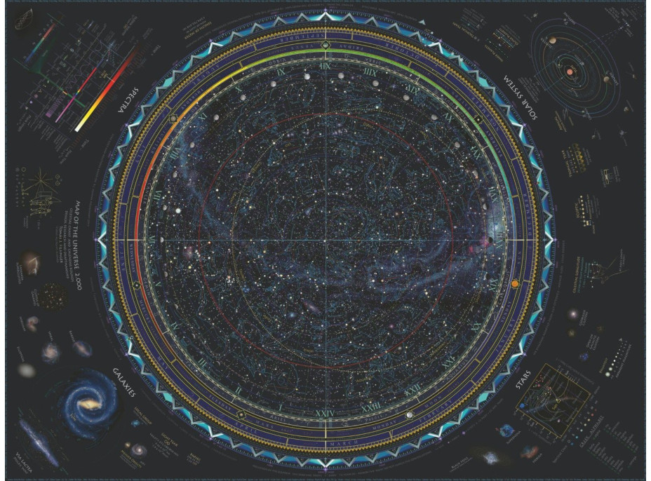 RAVENSBURGER Puzzle Vesmír 1500 dielikov