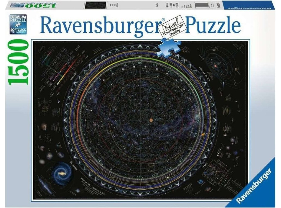 RAVENSBURGER Puzzle Vesmír 1500 dielikov