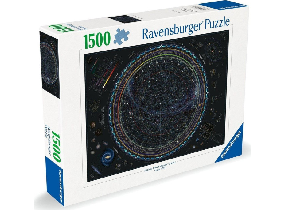 RAVENSBURGER Puzzle Vesmír 1500 dielikov