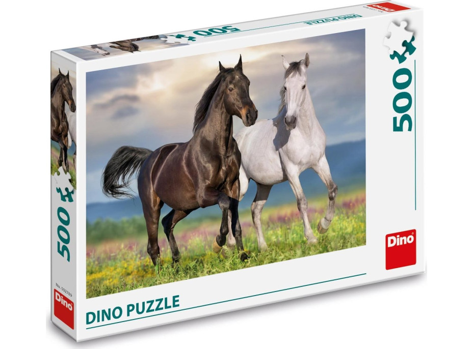 DINO Puzzle Zamilovaní kone 500 dielikov