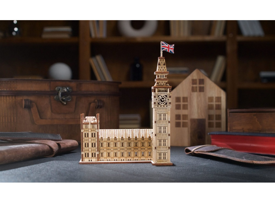 UGEARS 3D puzzle Big Ben 63 dielikov