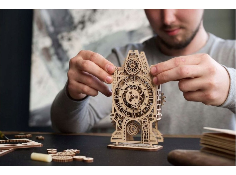 UGEARS 3D puzzle Hodinová veža 44 dielikov