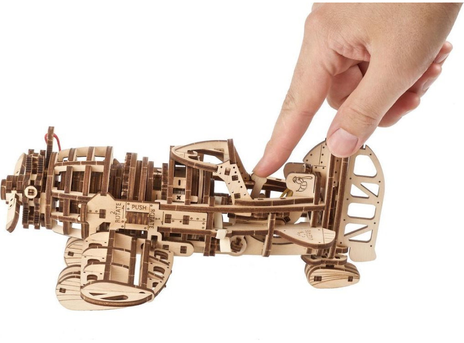 UGEARS 3D puzzle Lietadlo Mad Hornet 354 dielikov