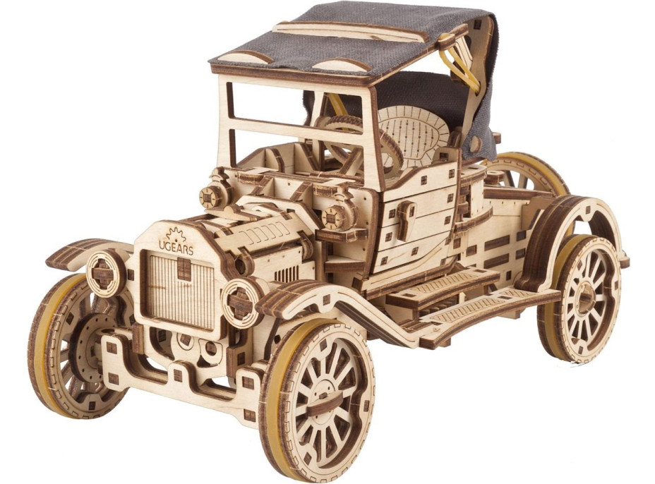 UGEARS 3D puzzle Retro car UGR-T 337 dielikov