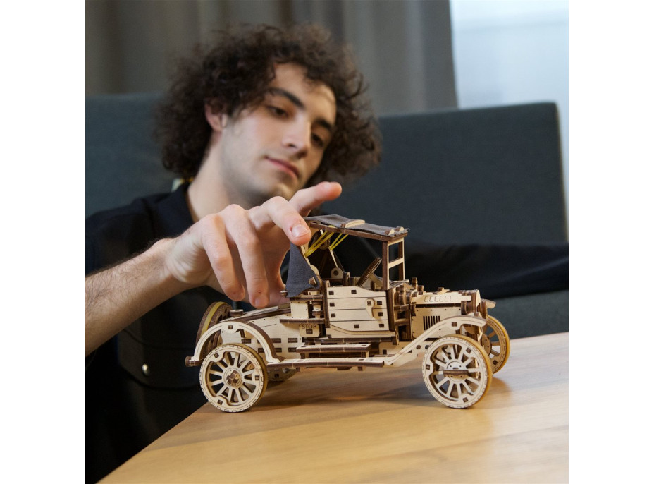 UGEARS 3D puzzle Retro car UGR-T 337 dielikov