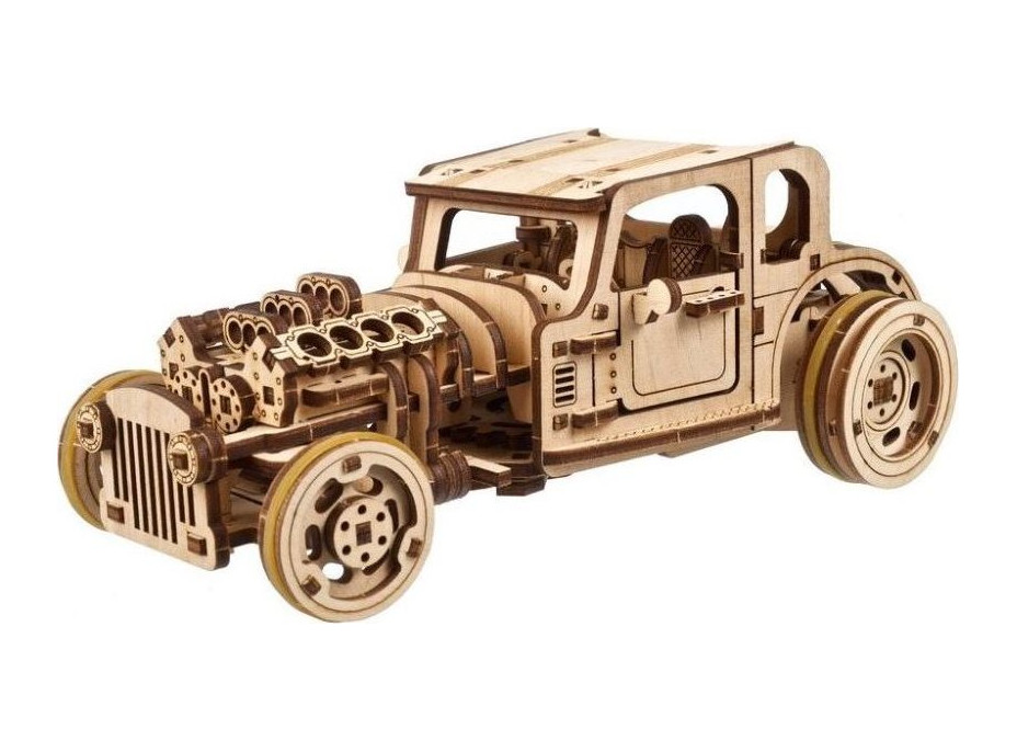 UGEARS 3D puzzle The Hot Rod Furious 207 dielikov