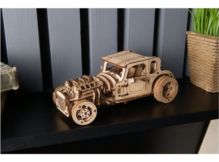 UGEARS 3D puzzle The Hot Rod Furious 207 dielikov