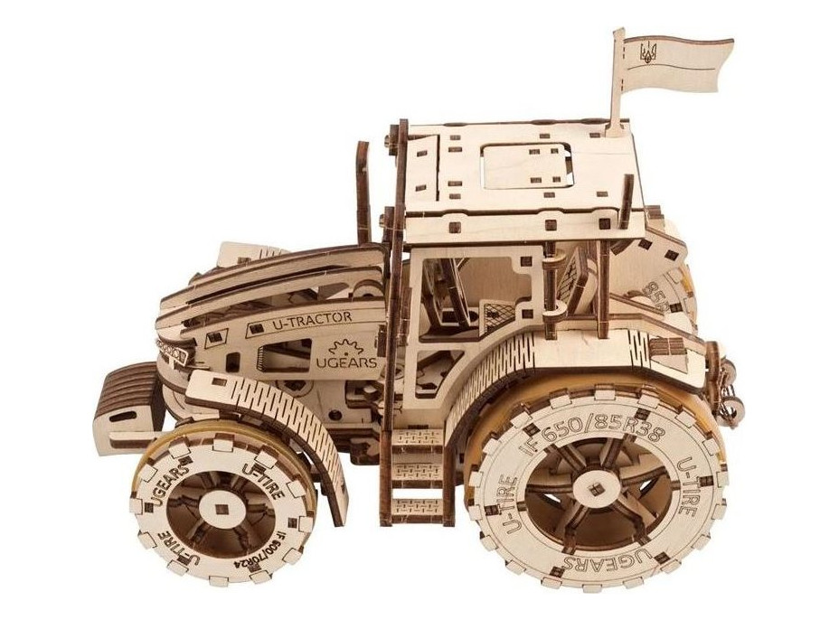 UGEARS 3D puzzle Traktor víťazí 272 dielikov