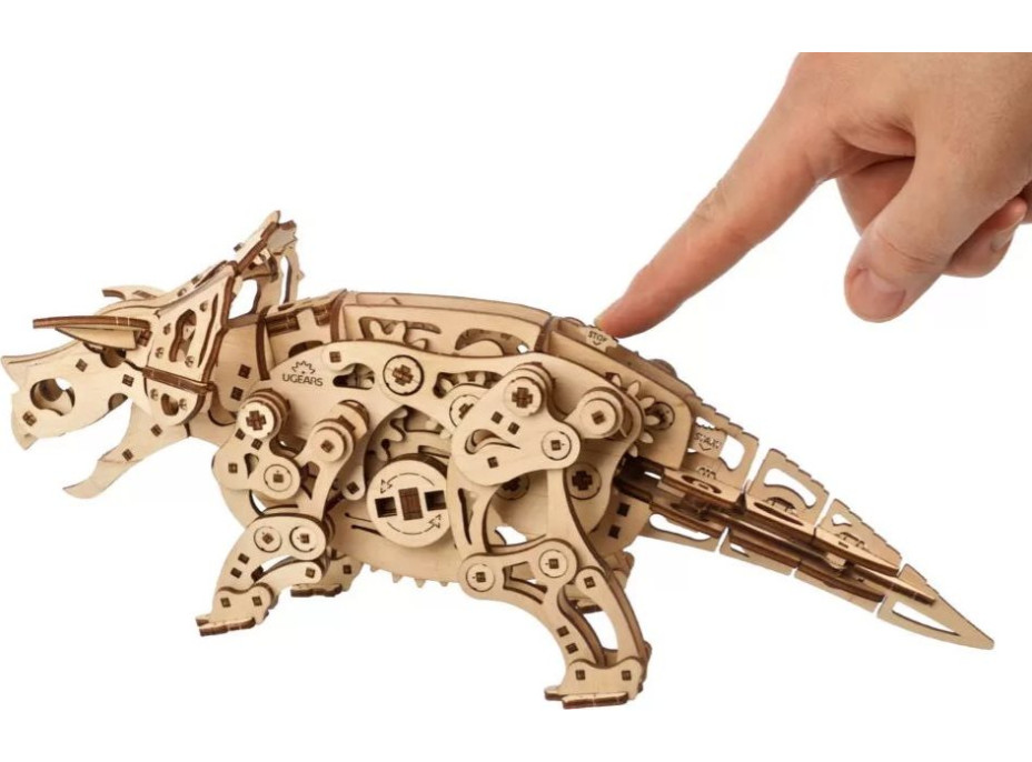 UGEARS 3D puzzle Triceratops 400 dielikov