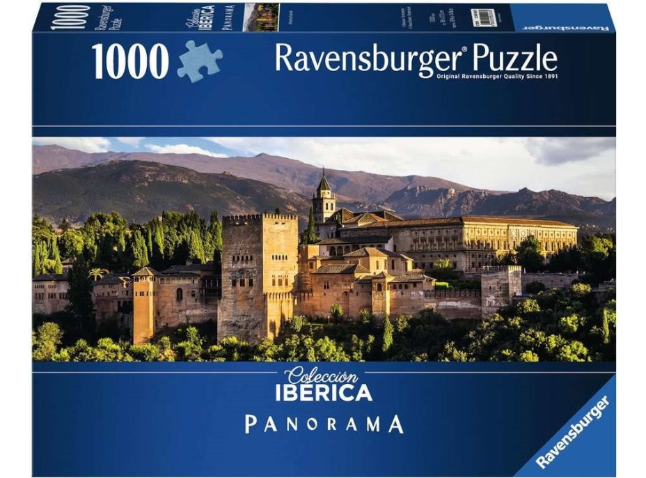 RAVENSBURGER Panoramatické puzzle Alhambra 1000 dielikov