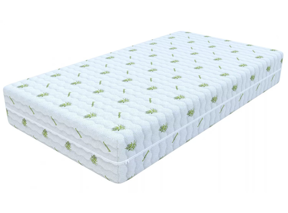 Penový matrac SELECT MAX 200x90x18 cm - pamäťová pena/HR pena so zvýšenou hustotou + Aloe vera poťah