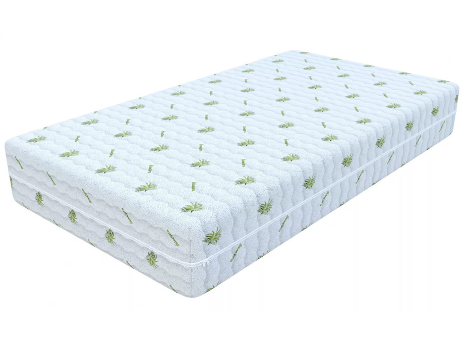 Penový matrac SELECT 200x80x14 cm - pamäťová pena/HR pena so zvýšenou hustotou + Aloe vera poťah