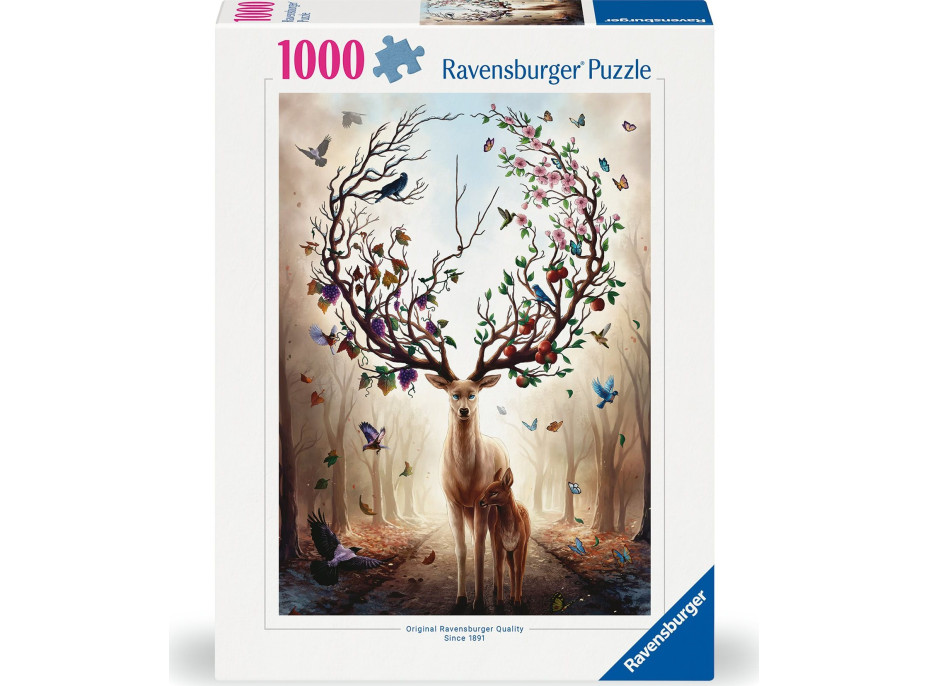 RAVENSBURGER Puzzle Bájny jeleň 1000 dielikov