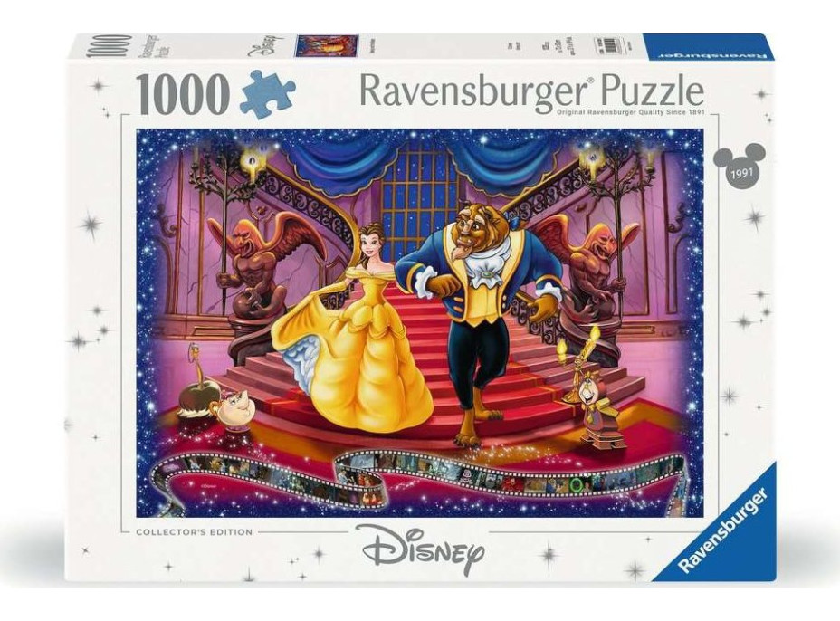 RAVENSBURGER Puzzle Kráska a zviera 1000 dielikov