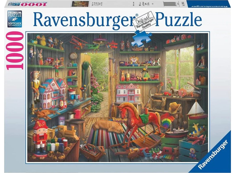 RAVENSBURGER Puzzle Nostalgické hračky 1000 dielikov