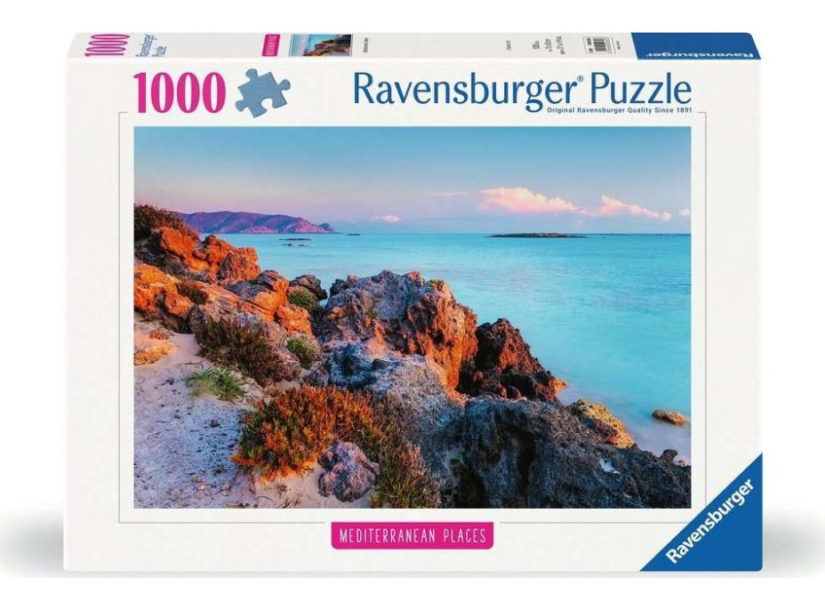 RAVENSBURGER Puzzle Grécko 1000 dielikov